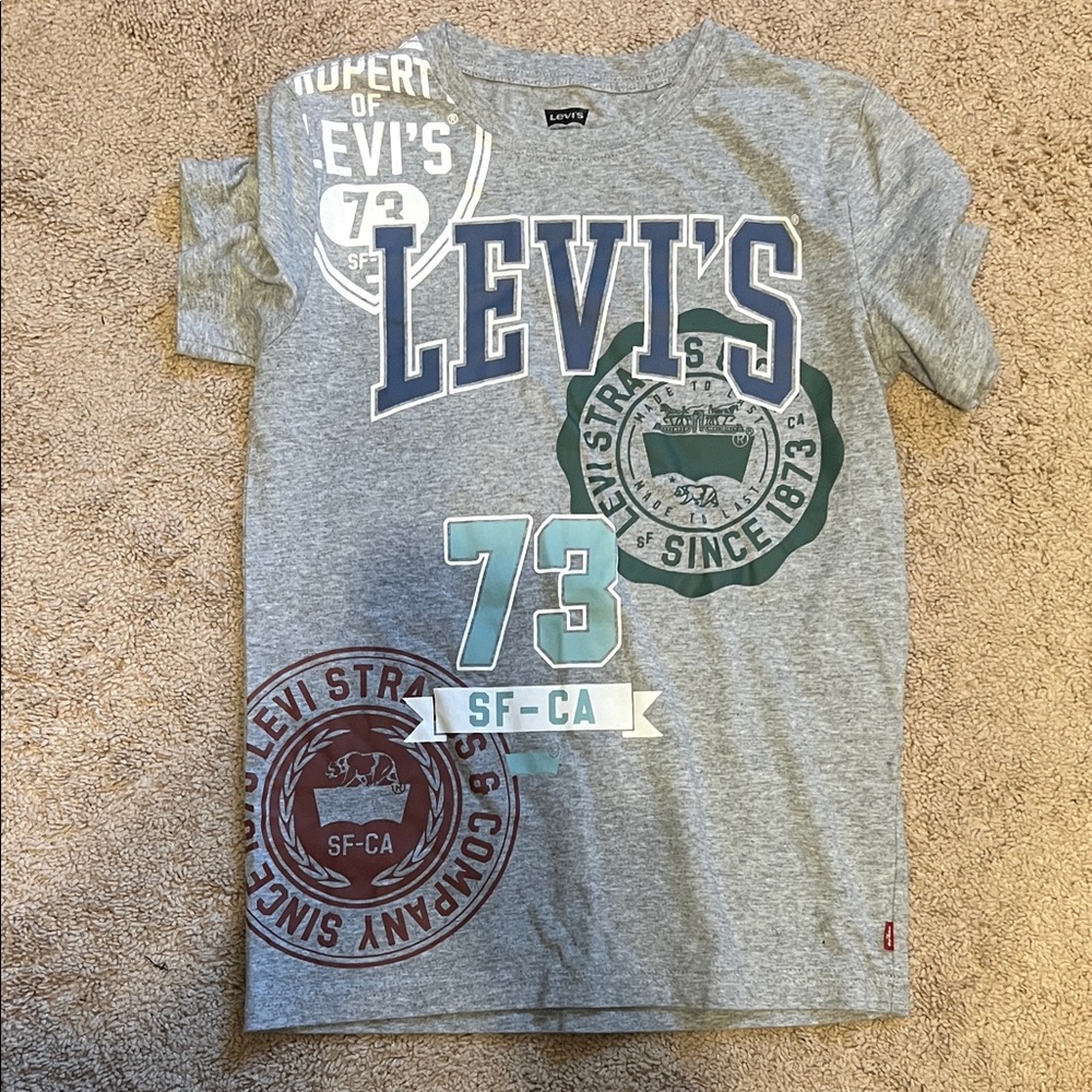 Levi's Gray Graphic Kids Tee